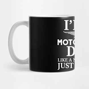 Father's Day Moto Guzzi Dad Tee Mug